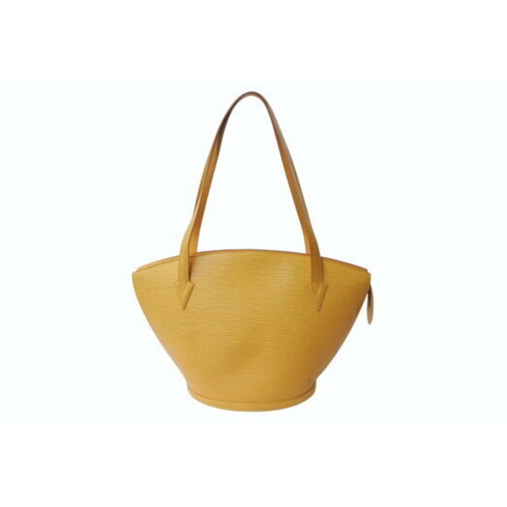 Louis Vuitton Saint Jacques Handbag Epi Leather Yellow